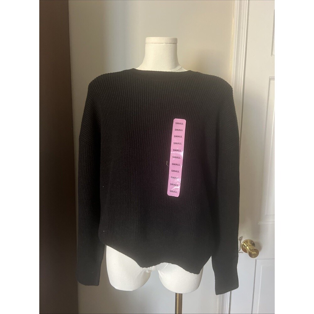 Express Women's Crewneck Easy Care Long Sleeved Relaxed Fit Sweater
